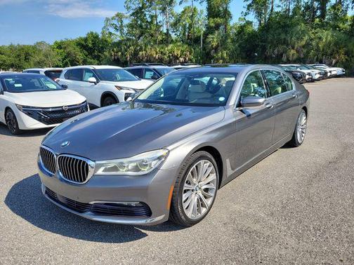 Gray Metallic 2016 BMW 750 i xDrive