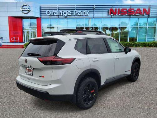 Everest White Pearl Tricoat 2026 Nissan Rogue Rock Creek