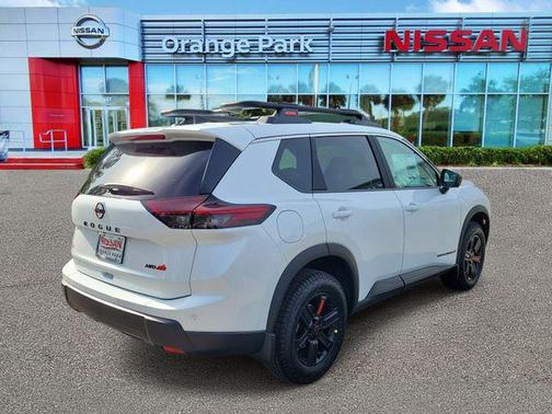 Everest White Pearl Tricoat 2026 Nissan Rogue Rock Creek