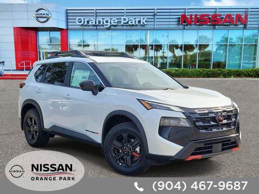 Everest White Pearl Tricoat 2026 Nissan Rogue Rock Creek