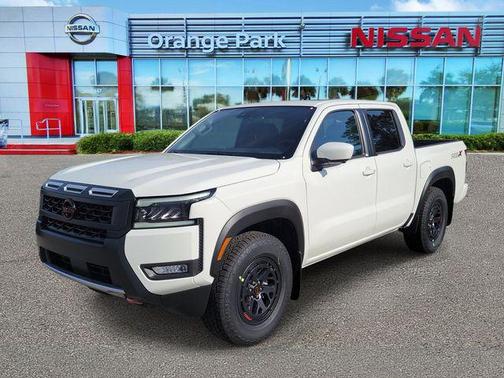 Glacier White 2026 Nissan Frontier PRO-X