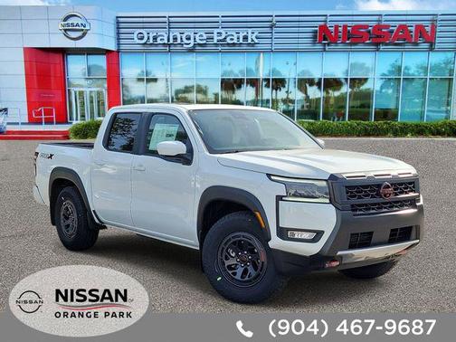 Glacier White 2026 Nissan Frontier PRO-X