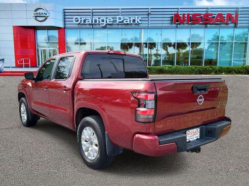 Cardinal Red Metallic Tricoat 2023 Nissan Frontier SV