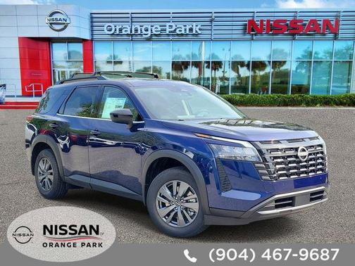 Deep Ocean Blue Pearl 2026 Nissan Pathfinder SV