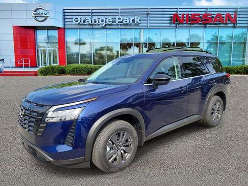 Deep Ocean Blue Pearl 2026 Nissan Pathfinder SV