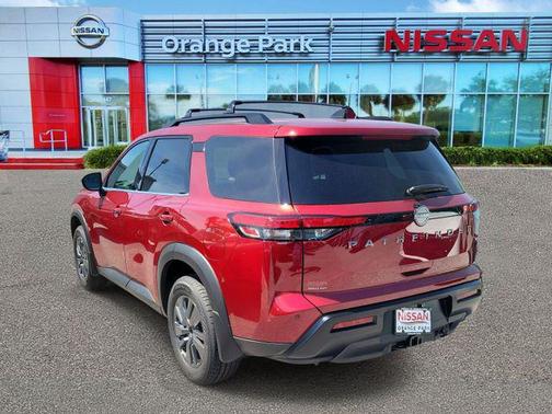 Scarlet Ember Tintcoat 2026 Nissan Pathfinder SV