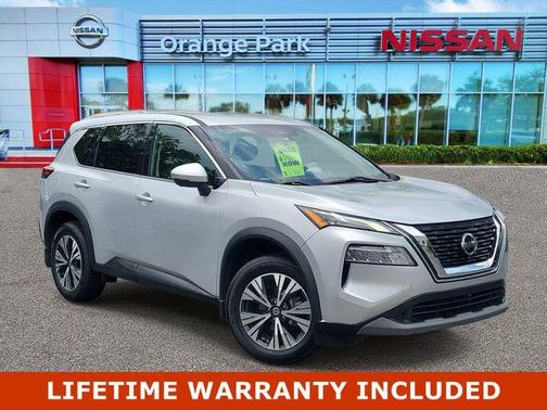 Brilliant Silver Metallic 2021 Nissan Rogue SV
