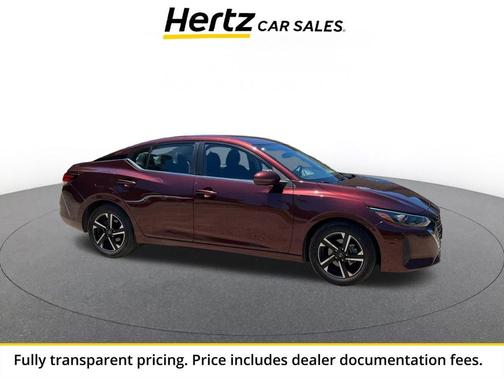 Rosewood Metallic 2025 Nissan Sentra SV