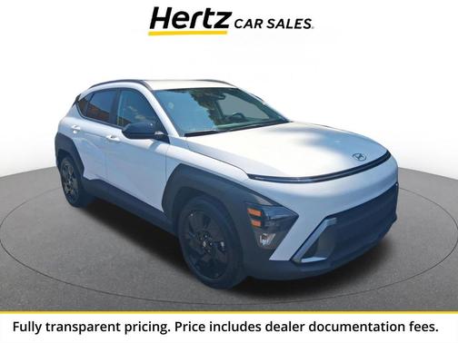 Atlas White 2026 Hyundai KONA SEL Sport