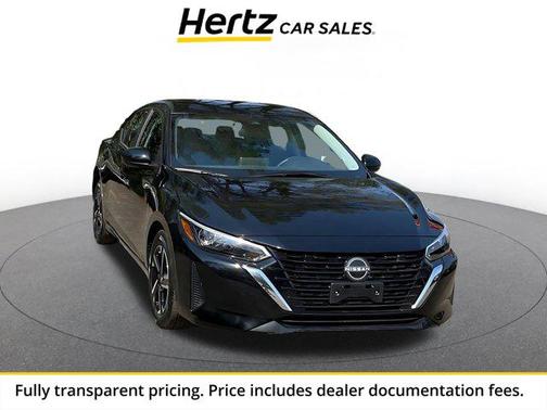 Super Black 2025 Nissan Sentra SV