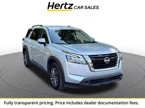 Brilliant Silver Metallic 2025 Nissan Pathfinder SV 4WD