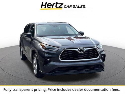 Magnetic Gray Metallic 2025 Toyota Highlander LE