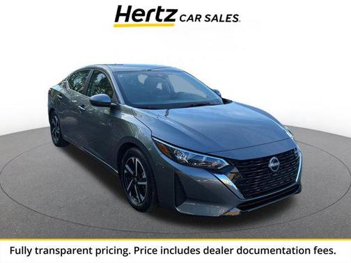 Gun Metallic 2025 Nissan Sentra SV