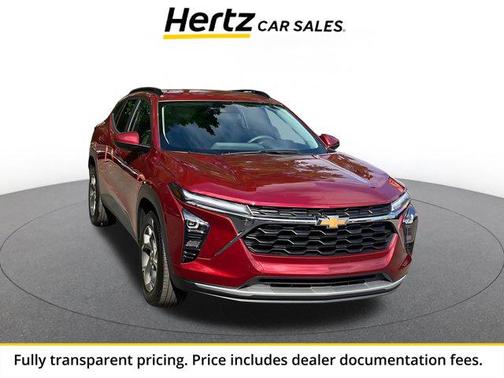 Crimson Metallic 2025 Chevrolet Trax LT