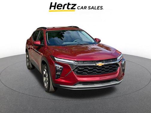 Crimson Metallic 2025 Chevrolet Trax LT