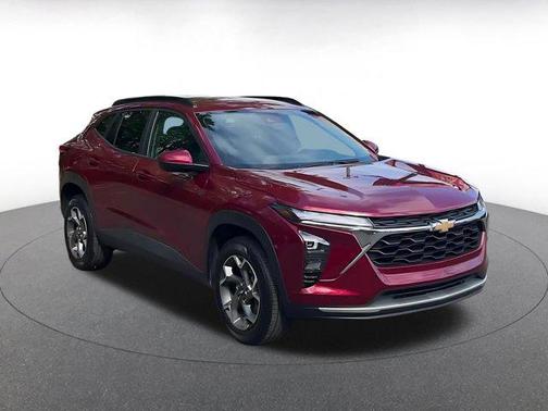 Crimson Metallic 2025 Chevrolet Trax LT