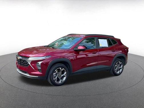 Crimson Metallic 2025 Chevrolet Trax LT