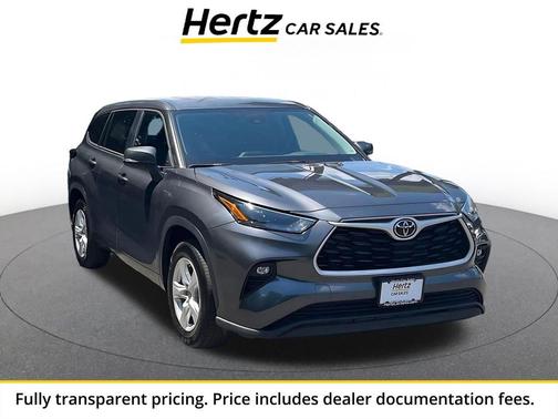 Magnetic Gray Metallic 2025 Toyota Highlander LE