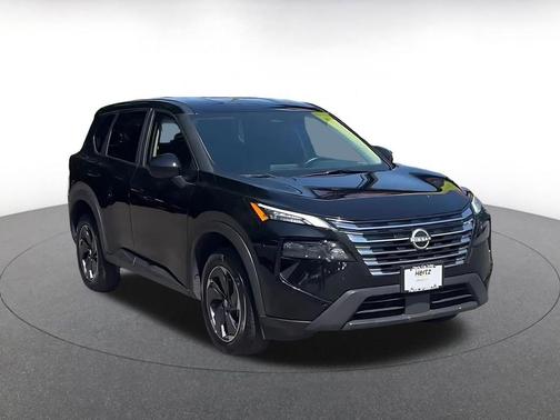 Super Black 2025 Nissan Rogue SV