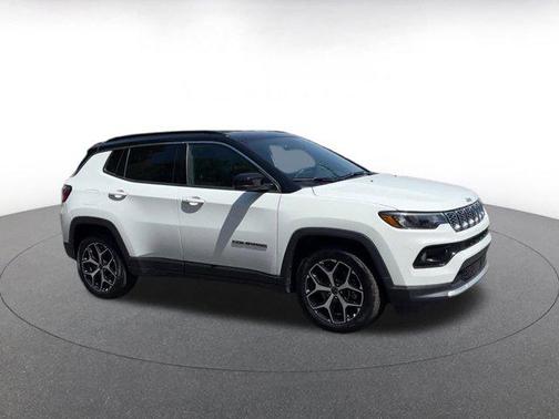 Bright White Clearcoat 2025 Jeep Compass Limited