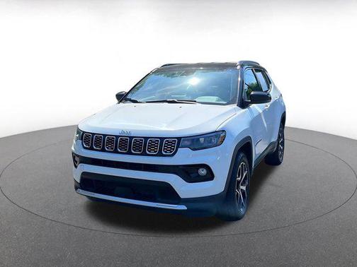 Bright White Clearcoat 2025 Jeep Compass Limited