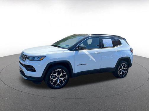 Bright White Clearcoat 2025 Jeep Compass Limited