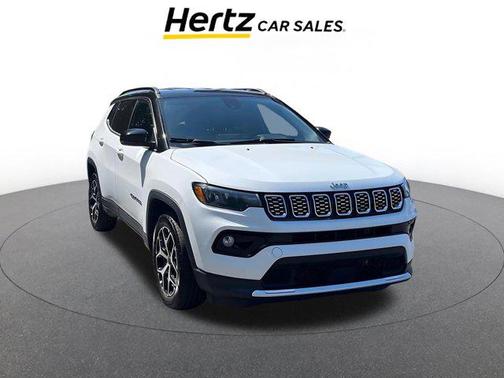 Bright White Clearcoat 2025 Jeep Compass Limited