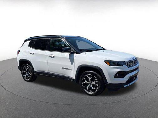 Bright White Clearcoat 2025 Jeep Compass Limited