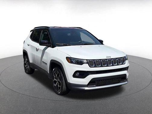 Bright White Clearcoat 2025 Jeep Compass Limited