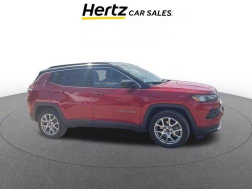 Red Hot Pearlcoat 2025 Jeep Compass Limited