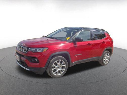 Red Hot Pearlcoat 2025 Jeep Compass Limited