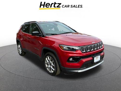 Red Hot Pearlcoat 2025 Jeep Compass Limited