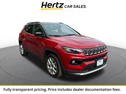 Red Hot Pearlcoat 2025 Jeep Compass Limited