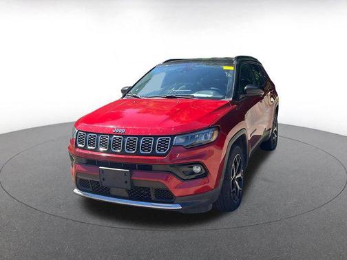 Red Hot Pearlcoat 2025 Jeep Compass Limited