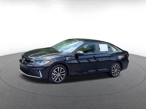 Deep Black Pearl 2025 Volkswagen Jetta 1.5T SE