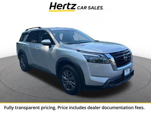 Brilliant Silver Metallic 2025 Nissan Pathfinder SV FWD