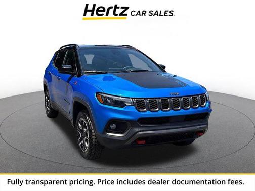 Hydro Blue Pearlcoat 2025 Jeep Compass Trailhawk