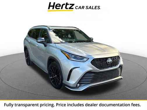 Celestial Silver Metallic 2025 Toyota Highlander XSE
