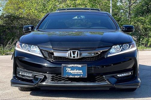 Black 2016 Honda Accord EX-L