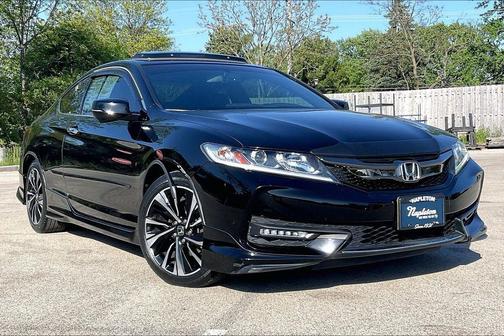 Black 2016 Honda Accord EX-L