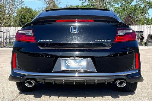 Black 2016 Honda Accord EX-L