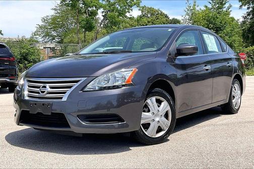 Amethyst Gray 2014 Nissan Sentra SV