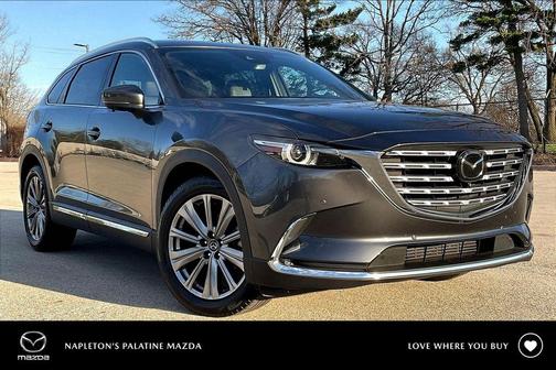 Machine Gray Metallic 2023 Mazda CX-9 Signature
