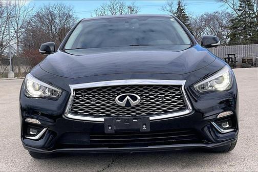 Black Obsidian 2021 INFINITI Q50 3.0t LUXE