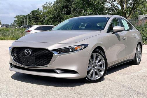 Platinum Quartz Metallic 2023 Mazda Mazda3 2.5 S Select Package