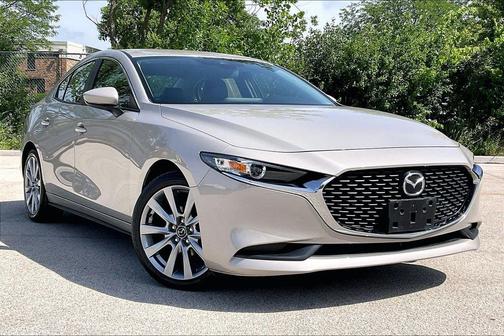 Platinum Quartz Metallic 2023 Mazda Mazda3 2.5 S Select Package