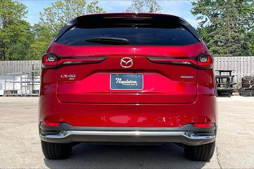 Soul Red Crystal Metallic 2024 Mazda CX-90 PHEV Premium