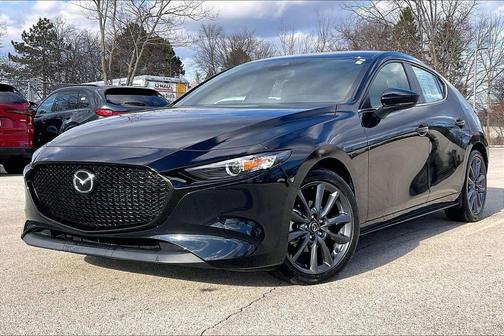 Jet Black Mica 2023 Mazda Mazda3 2.5 S Select Package