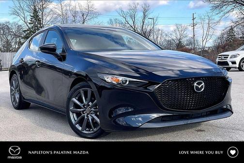 Jet Black Mica 2023 Mazda Mazda3 2.5 S Select Package