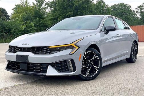 Wolf Gray 2025 Kia K5 GT-Line